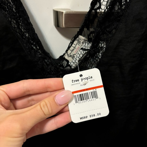 Free People In My Head Silk Satin Tank NWT - Picture 6 of 7